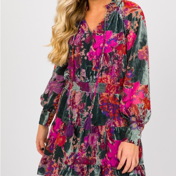 Fate Dresses & Skirts - Fate Multicolor Floral Mini Dress